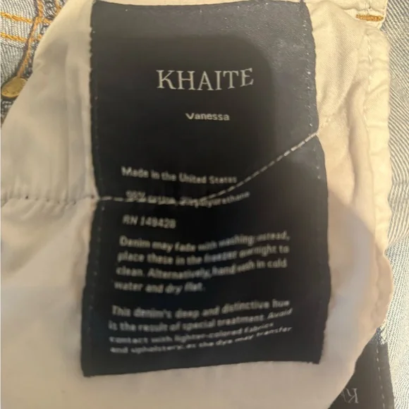 KHAITE Vanessa Jeans - Picture 3 of 3